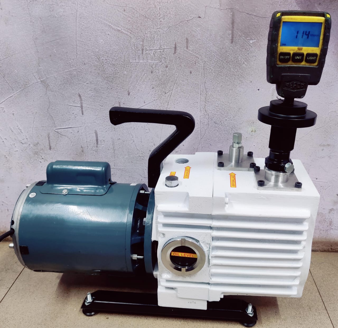 ShreeTech Vacuum Pump Testing